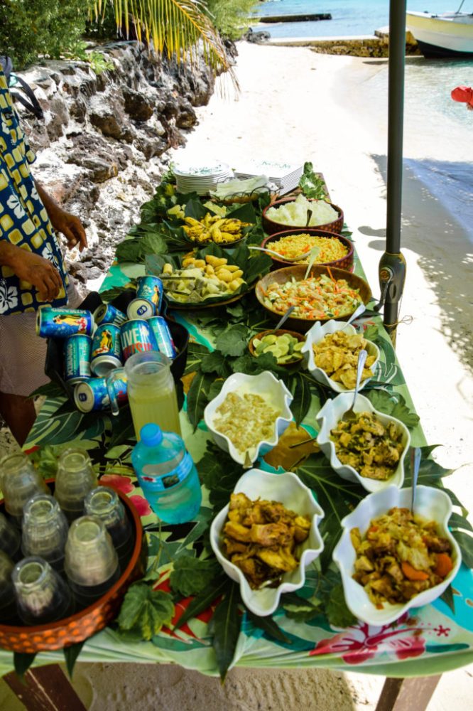 Bon apetit, or in Tahitian: tama’a maitai!