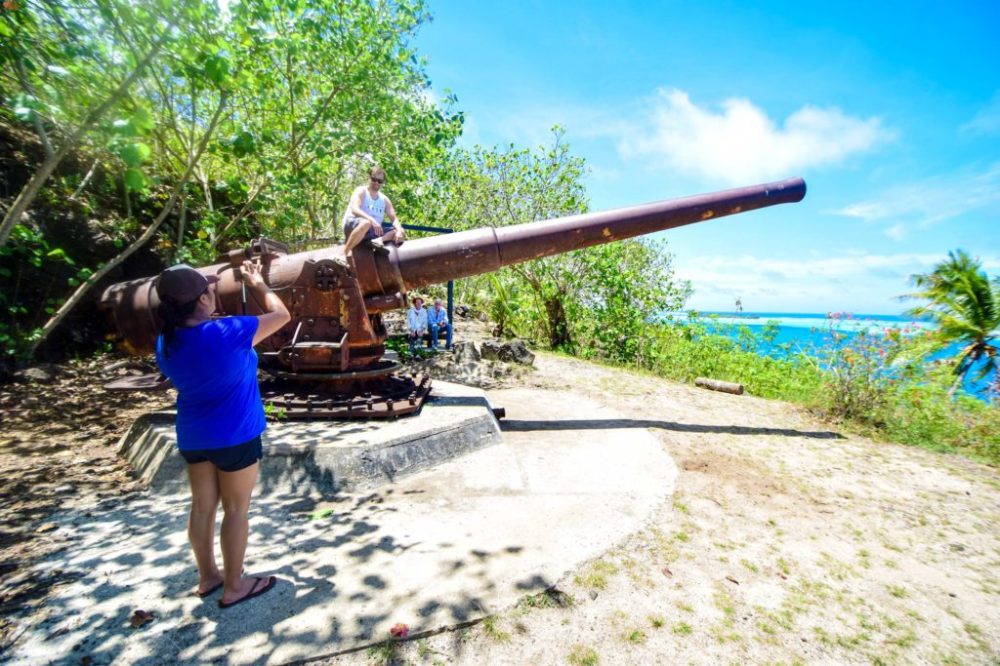 The exclusive cannon is a great photo-op!